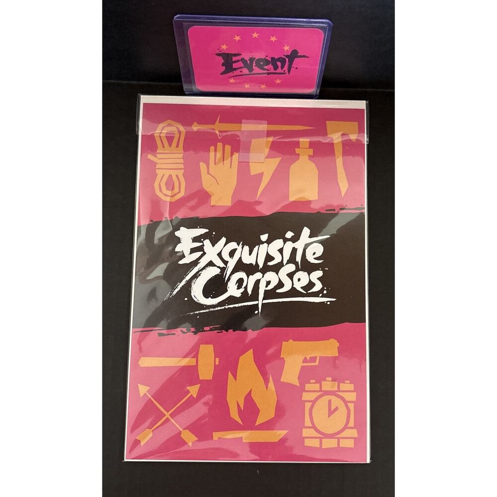 Exquisite Corpses #1 Walsh 2nd Print 1:10 Virgin Sketch 2025 Event Card